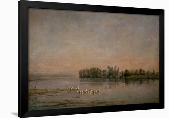 Morning-Charles-Francois Daubigny-Framed Premium Giclee Print