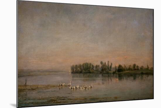 Morning-Charles-Francois Daubigny-Mounted Giclee Print