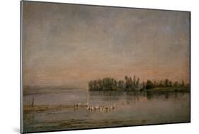 Morning-Charles-Francois Daubigny-Mounted Giclee Print