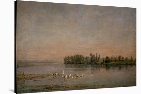 Morning-Charles-Francois Daubigny-Stretched Canvas