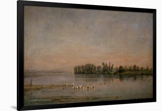 Morning-Charles-Francois Daubigny-Framed Giclee Print