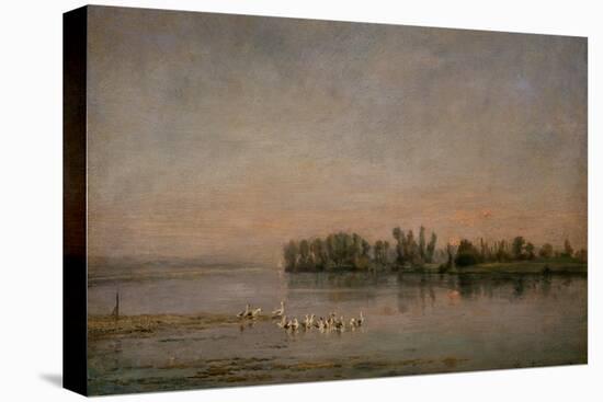 Morning-Charles-Francois Daubigny-Stretched Canvas