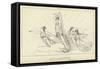 Morning-John Flaxman-Framed Stretched Canvas