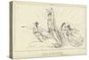 Morning-John Flaxman-Stretched Canvas