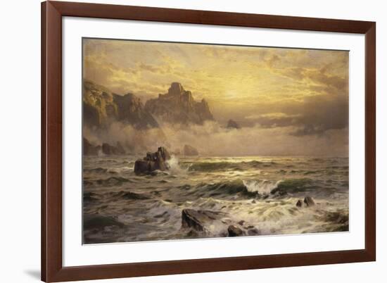 Mornings Mist, Guernsey-William Trost Richards-Framed Giclee Print
