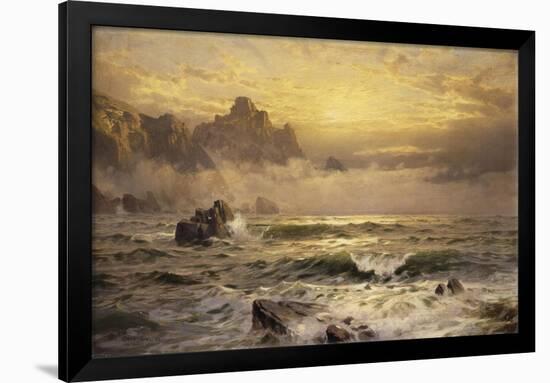 Mornings Mist, Guernsey-William Trost Richards-Framed Giclee Print