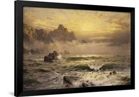 Mornings Mist, Guernsey-William Trost Richards-Framed Giclee Print