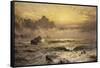Mornings Mist, Guernsey-William Trost Richards-Framed Stretched Canvas