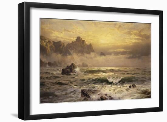 Mornings Mist, Guernsey-William Trost Richards-Framed Giclee Print