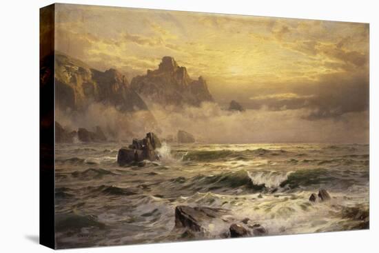 Mornings Mist, Guernsey-William Trost Richards-Stretched Canvas