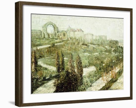 Morningside Heights-Ernest Lawson-Framed Giclee Print