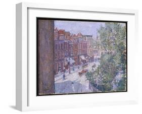 Mornington Crescent, 1910-11-Spencer Frederick Gore-Framed Giclee Print