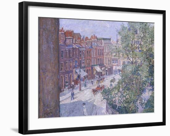 Mornington Crescent, circa 1910-11-Spencer Frederick Gore-Framed Giclee Print