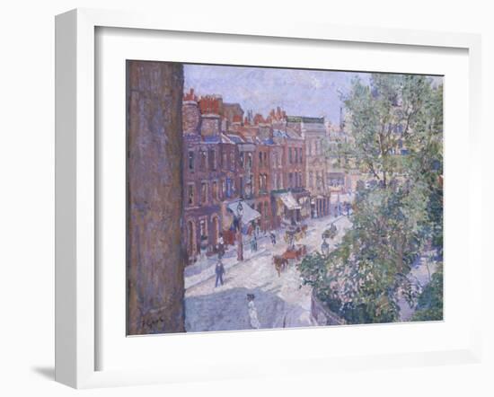 Mornington Crescent, circa 1910-11-Spencer Frederick Gore-Framed Giclee Print