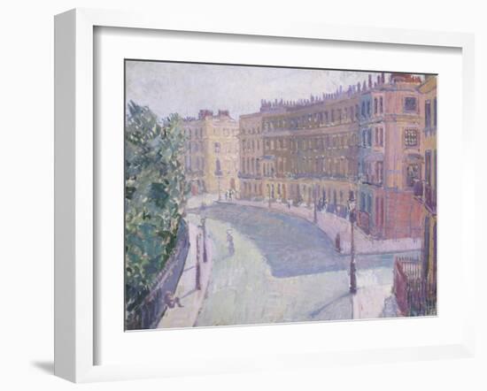 Mornington Crescent, circa 1910-11-Spencer Frederick Gore-Framed Giclee Print