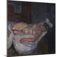 Mornington Crescent Nude-Walter Richard Sickert-Mounted Giclee Print