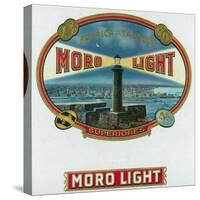 Moro Light Superiores Brand Cigar Inner Box Label-Lantern Press-Stretched Canvas