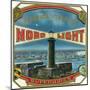 Moro Light Superiores Brand Cigar Outer Box Label-Lantern Press-Mounted Art Print