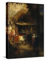 Moroccan Bazaar-Thomas Moran-Stretched Canvas