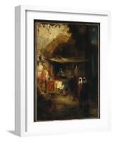 Moroccan Bazaar-Moran-Framed Giclee Print