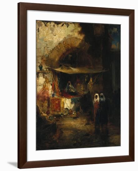 Moroccan Bazaar-Thomas Moran-Framed Giclee Print