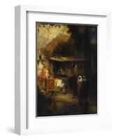 Moroccan Bazaar-Thomas Moran-Framed Giclee Print