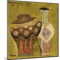 Moroccan Ceramics IV-Valérie Maugeri-Mounted Art Print