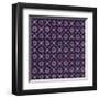 Moroccan Daisy (Purple)-Susan Clickner-Framed Giclee Print