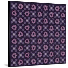 Moroccan Daisy (Purple)-Susan Clickner-Stretched Canvas