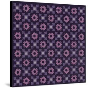 Moroccan Daisy (Purple)-Susan Clickner-Stretched Canvas