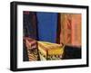 Moroccan Fabric, Dades Gorge, Dades Valley, Morocco-Walter Bibikow-Framed Photographic Print