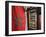 Moroccan Flag, the Souqs of Marrakech, Marrakech, Morocco-Walter Bibikow-Framed Photographic Print