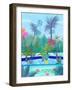 Moroccan Garden-Petra Lizde-Framed Giclee Print