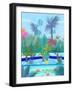 Moroccan Garden-Petra Lizde-Framed Giclee Print