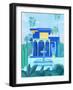 Moroccan Garden-Petra Lizde-Framed Giclee Print