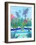 Moroccan Garden-Petra Lizde-Framed Giclee Print