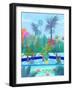 Moroccan Garden-Petra Lizde-Framed Giclee Print