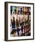 Moroccan Glassware Display, Ouarzazate, South of the High Atlas, Morocco-Walter Bibikow-Framed Photographic Print