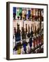 Moroccan Glassware Display, Ouarzazate, South of the High Atlas, Morocco-Walter Bibikow-Framed Photographic Print