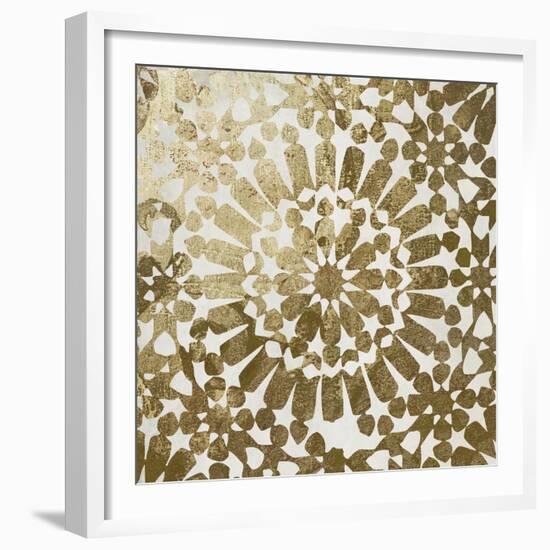 Moroccan Gold I-Color Bakery-Framed Giclee Print