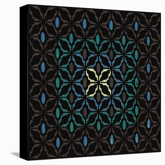Moroccan Grill (Teal)-Susan Clickner-Stretched Canvas