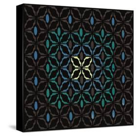 Moroccan Grill (Teal)-Susan Clickner-Stretched Canvas