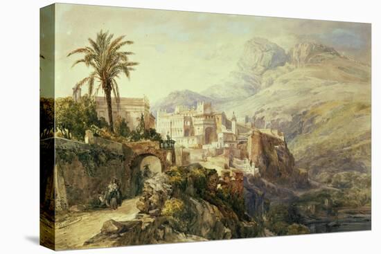 Moroccan Landscape-Jacques Guiaud-Stretched Canvas