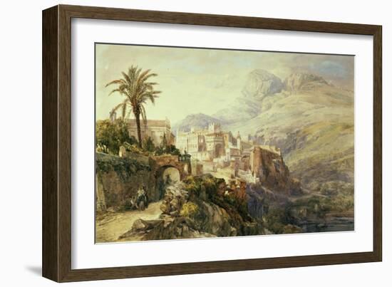 Moroccan Landscape-Jacques Guiaud-Framed Giclee Print