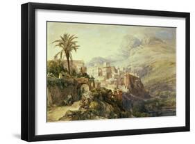 Moroccan Landscape-Jacques Guiaud-Framed Giclee Print