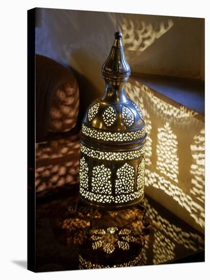 Moroccan Lantern, Morocco, North Africa, Africa-Thouvenin Guy-Stretched Canvas