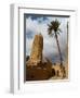 Moroccan Man, Stone Minaret of Sawmann Al-Hajaria, Figuig, Province of Figuig, Morocco-Emanuele Ciccomartino-Framed Photographic Print