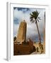 Moroccan Man, Stone Minaret of Sawmann Al-Hajaria, Figuig, Province of Figuig, Morocco-Emanuele Ciccomartino-Framed Photographic Print
