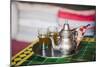 Moroccan Mint Tea Pot at a Cafe in Marrakech, Morocco, North Africa, Africa-Matthew Williams-Ellis-Mounted Photographic Print