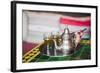 Moroccan Mint Tea Pot at a Cafe in Marrakech, Morocco, North Africa, Africa-Matthew Williams-Ellis-Framed Photographic Print